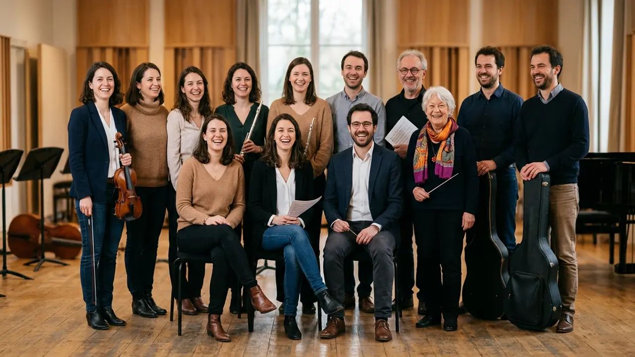 Membres du bureau d'AXESS MUSIK